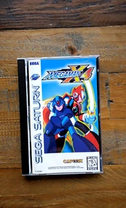 COMO NUEVO ✹ Mega Man X4 ✹ Juego Sega Saturn Megaman ✹ Versión Completa EE. UU. - Imagen 1 de 13