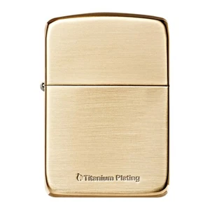 Zippo 1941 TITANIUM GD Pocket Lighter Free Shipping 6Flint New In Box - Picture 1 of 11