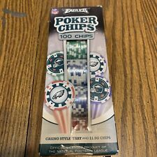 MasterPieces NFL Philadelphia Eagles 100 Piece Poker Chips