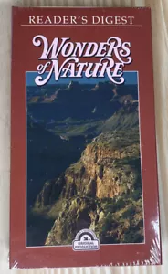 Wonders of Nature Readers Digest VHS Tape 1993 Great Wonders Of The World New - Picture 1 of 4
