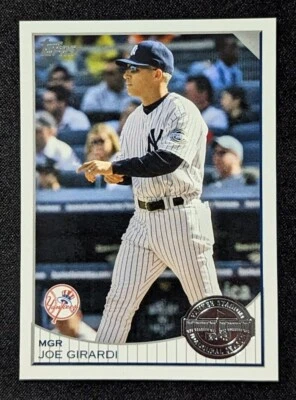 2009 Topps QVC Yankee Stadium Opening Day Box Set #26 Joe Girardi - Image 1 of 2