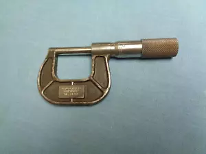 Vintage Lufkin Rule Co. Nr. 1811 Mikrometer Werkzeug - Patent 1. August 1922 - Bild 1 von 7