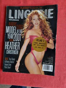 Seltenes PLAYBOY'S Buch der Dessous Juli August 2001 Herren Glamour - Bild 1 von 5