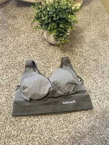 Sankom Bra Size L-XL Bamboo Improves Posture Sporty Full coverage - Picture 1 of 6