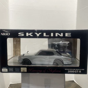 Nikko R/C Nissan Skyline KPGC10 1970 2000 GT-R 1:24 Scale - Picture 1 of 10