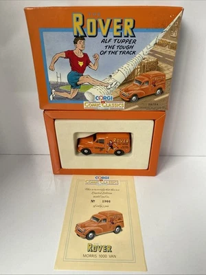 Corgi 1/43 Scale Diecast Model 98756 Morris 1000 Van Alf Tupper Comic Classics - Image 1 of 4