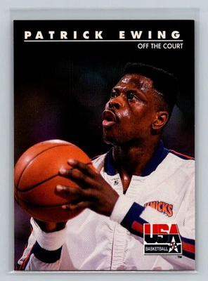 1992 SkyBox USA #23 Patrick Ewing USA Basketball Card - Image 1 of 2