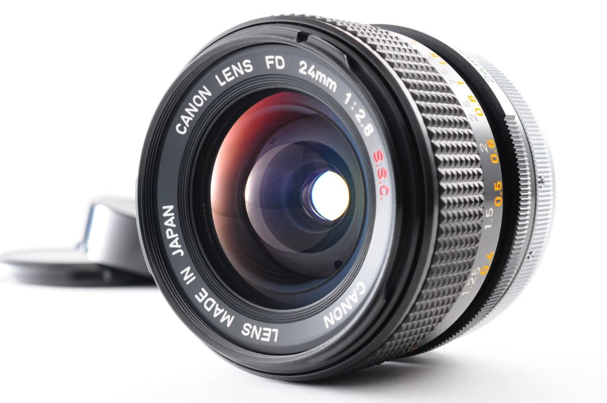 Preços baixos em Lentes de câmera Canon FD 24mm Focal | eBay