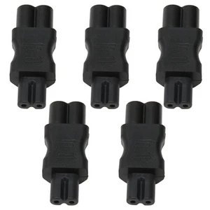 5x IEC320 C6 To C7 Receptacle Connector Power Adapter Supply Main Convertor F FY - Afbeelding 1 van 23