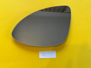 10-14 Original PORSCHE CAYENNE LEFT SIDE VIEW MIRROR WIDE ANGLE GLASS AUTO DIM - Picture 1 of 11