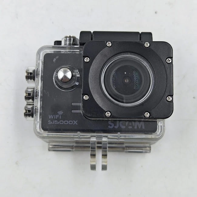 SJCAM SJ5000X Caméra Action - non-Testé, Signes De Usage, Inclut Étui - Photo 1/4