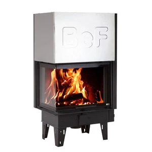 %B-Ware% 14,5 kW Eckkamineinsatz Aquatic WH V 80 CL Kamin-Ofen Einsatz Eckkamin - Bild 1 von 24