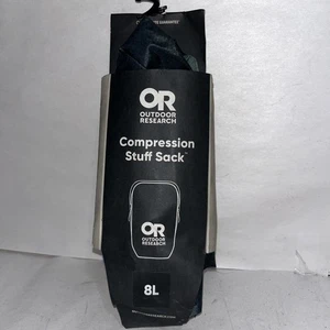 Outdoor Research 8 L Charcoal Compression Stuff Sack - Picture 1 of 2