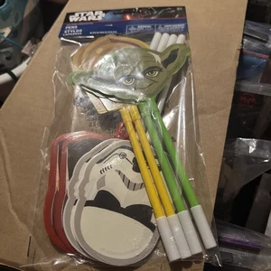 Disney Star Wars Lucas Films Pens - 11.25" (Pack 8) - Multicolor - NEW - Picture 1 of 1