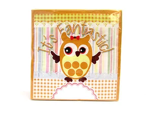 TOVAGLIOLI LUNCH - GUFETTI ARANCIO - 33x33cm - CONFEZIONE 20 PEZZI - Picture 1 of 1