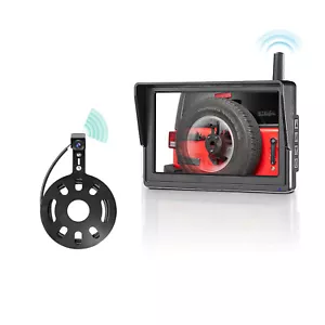 Wireless Backup Camera 1080P 5" Monitor for Jeep Wrangler Spare Tire 2007-2018 - Picture 1 of 14