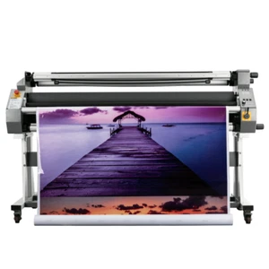 63" Full-auto Hot Laminator Wide Format Cold Infrared Pneu Laminating Machine - Picture 1 of 13