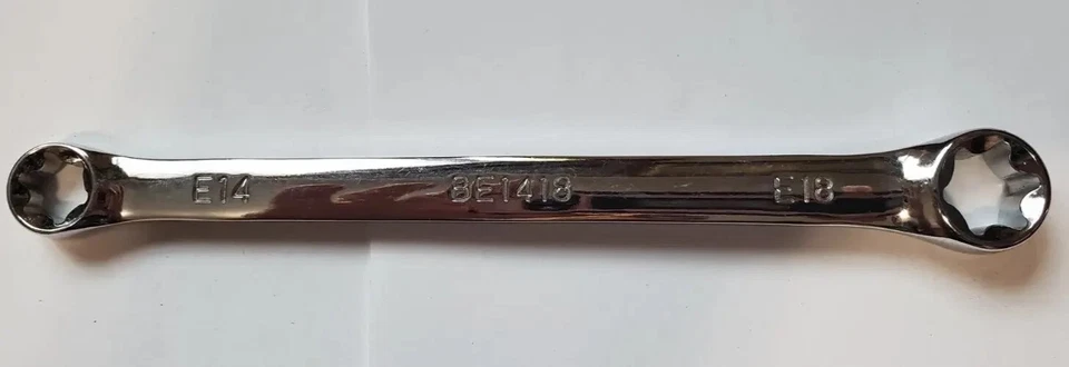 Mac Tools BE1418 Torx Double Box End Wrench E14 x E18 - Image 1 of 1