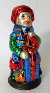 THOMAS PACCONI Classics Blown Glass Figurine LE Xmas Drummer Boy 30 Years RARE - Picture 1 of 7