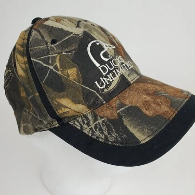 Gorra Ducks Unlimited Camuflada Gorra de Caza Bordada Gorra Exterior Correa Vida Silvestre Foto 1 de 4