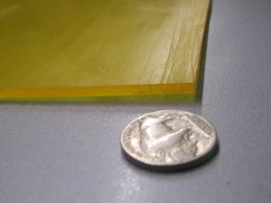 Polyurethan Platte 1/8" dick x 24" x 24" natürlich, 80A - Bild 1 von 4