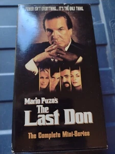 The Last Don VHS 1999 Mario Puzos 3 Tape Set Tested - Picture 1 of 7