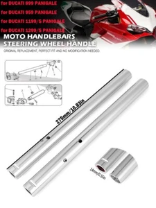 Left Right Handlebar Steering Wheel Bar For DUCATI 899 959 1199 1299 PANIGALE - Picture 1 of 12