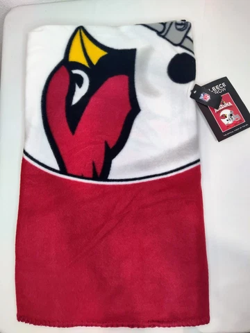Arizona Cardinals NFL 50" x 60" Gridiron Fleece Throw Blanket New with Tags Cover