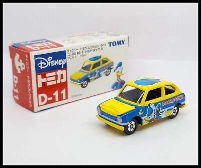 TOMICA DISNEY D-11 Donald Duck Subaru R-2 1/54 TOMY DIECAST CAR New R2 2006 - Image 1 of 4