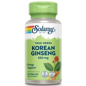 Solaray Korean Ginseng 550 mg | 50 VegCaps - Picture 1 of 3
