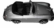 Maisto Porsche 356 Convertible Car Diecast Silver 1/64