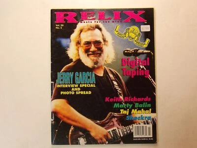 Relix Music for the Mind:  Vol 20 #2  Grateful Dead / Jerry Garcia - Image 1 of 3