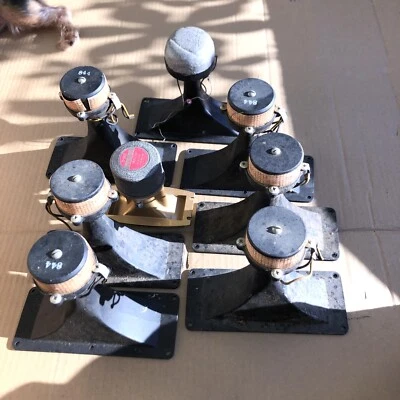 Lote De 8 Altavoces Tweeter Vintage Horn Tweeters Jensen?? Ev?? Foto 1 de 4