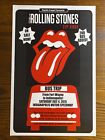 ROLLING STONES 2015 Poster Bus from Ft Wayne to Indianapolis Zip Code concert