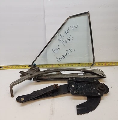 Ford Gran Torino/Fairlane 1968-69 convertible ventana/pista/regular GM RH fabricante de equipos originales (800B) Foto 1 de 4