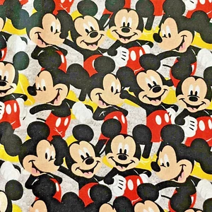 Stoff Disney Mickey Mouse Kinder Charakter Stoff - Bild 1 von 2