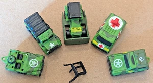 Vintage Micro Machines Military Camo Tank Jeep Ambulance Truck  Lot of 5 - Picture 1 of 15