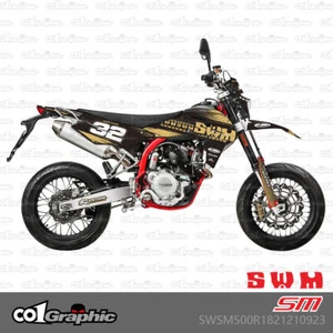 GRAPHICS DECALS STICKERS KIT FOR SWM SM500R RS500R RS300R 2018-2024 - Picture 1 of 1