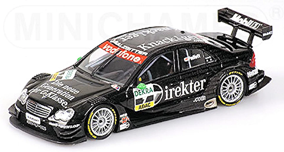 Mercedes Clase C DTM 2004 G. Paffett #7 Team AMG 1:43 Minichamps Foto 1 de 1