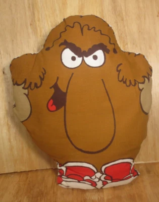 Almohada de felpa vintage 1983 Rainbow Brite Lurky Monster personaje cortar y coser Foto 1 de 4