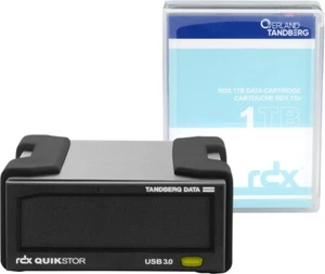 7050771088649 Overland-Tandberg RDX External drive kit with 1TB HDD, USB3+ TANDB - Afbeelding 1 van 2