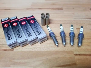 4 candele Brisk P35 ad alte prestazioni in iridio adatte a: modelli di veicoli KIA - Foto 1 di 5