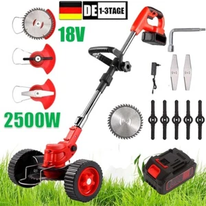 Für Makita Akku Rasentrimmer Freischneider Elektro Trimmer Motorsense mit 2 Akku - Bild 1 von 20
