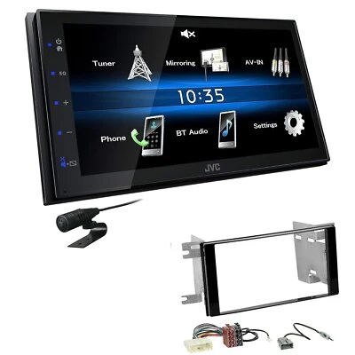 JVC Autoradio Touchscreen Bluetooth USB für Subaru Forester 2008-2013 piano - Bild 1 von 4