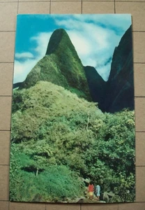 The Needle, Maui Hawaii Postal Antigua Vintage Vista de Tarjeta ~ Correo Estándar PC - Imagen 1 de 2