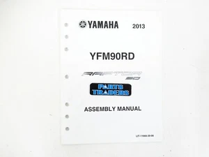 New Genuine Yamaha Dealer Factory Assembly Manual Raptor 90 YFM90R 2013 - Bild 1 von 2