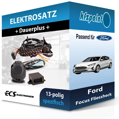 Für Ford Focus Fliessheck 07.2010-02.2020 ECS E-Satz 13polig fahrzeugspezifisch - Bild 1 von 2
