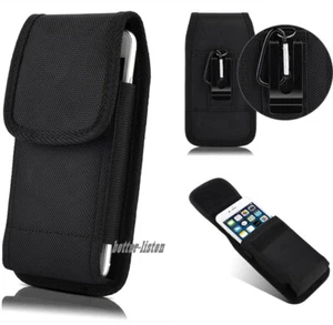 Vertical Case Cover Pouch Holster With Belt Clip For Large Cell PHONES - Picture 1 of 6