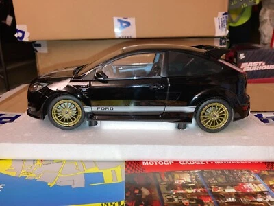 1000800066 MINICHAMPS 1/18 FORD FOCUS RS 2010 BLACK TRIBUTE LE MANS CLASSIC ED. - Immagine 1 di 4