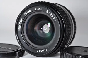 Nikon Nikkor 28mm F2.8 SL Ai-s AIS for Nikon F / Black Manual 818271 - Picture 1 of 16